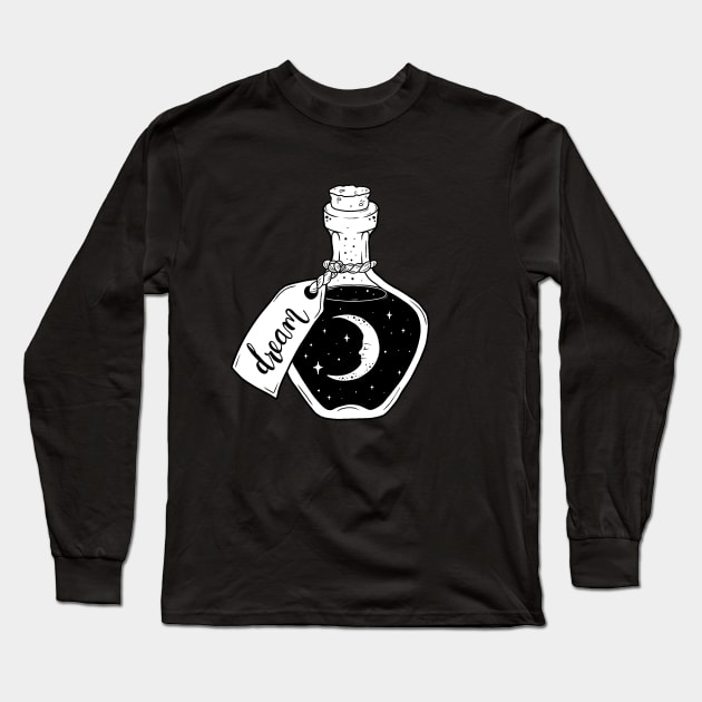 Dream in a bottle Long Sleeve T-Shirt by valentinahramov